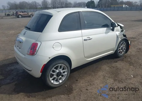 2013 Fiat 500 Pop from USA, damaged, VIN 3C3CFFAR8DT598315